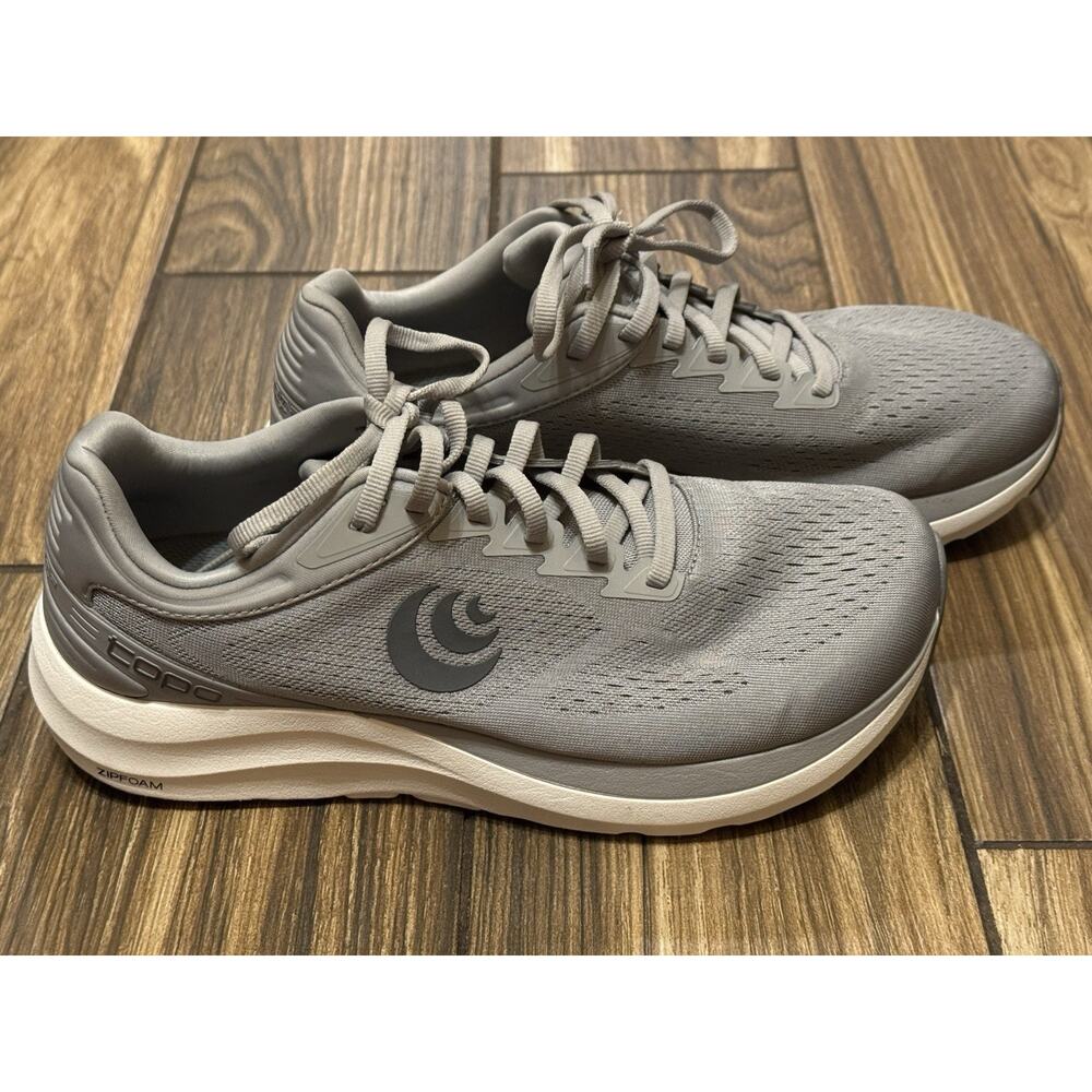 Topo Athletic Phantom 3 Running Shoes Gray Men’s Size 9.5 Wide EUC